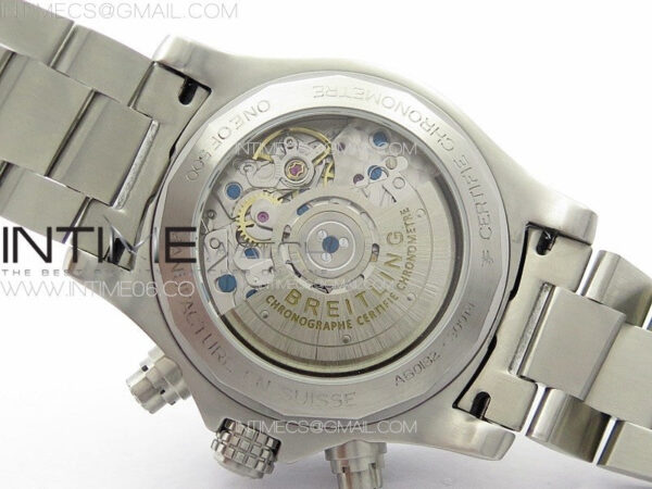 Avenger Chrono SS 369 Subdial B50 Gray Dial on SS Bracelet A7750 - Image 21