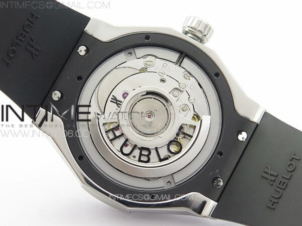 Big Bang Classic Fusion Orlinski SS APSF 1:1 Best Edtion Black Faceted Dial on Black Rubber Strap A2892 to HUB1100 - Image 22