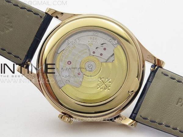 Annual Calendar Moonphase 5396 RG PPF 1:1 Best Edition Blue Dial on Black Leather Strap PPF324 - Image 22