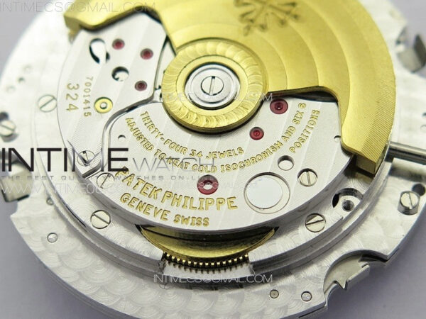 Annual Calendar Moonphase 5396 RG PPF 1:1 Best Edition Blue Dial on Black Leather Strap PPF324 - Image 23