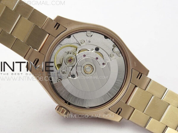 DateJust 31mm RG/Crystals Bezel APSF Best Edition White MOP Dial Crystals Markers on President Bracelet A2824 - Image 24