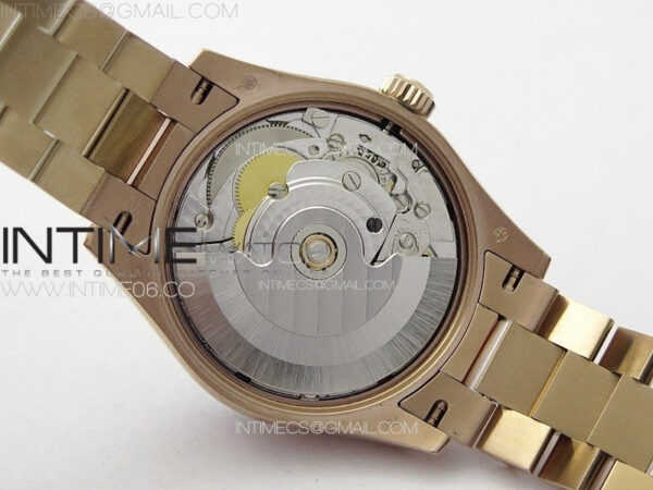 DateJust 31mm RG/Crystals Bezel APSF Best Edition White MOP Dial Crystals Markers on President Bracelet A2824 - Image 25