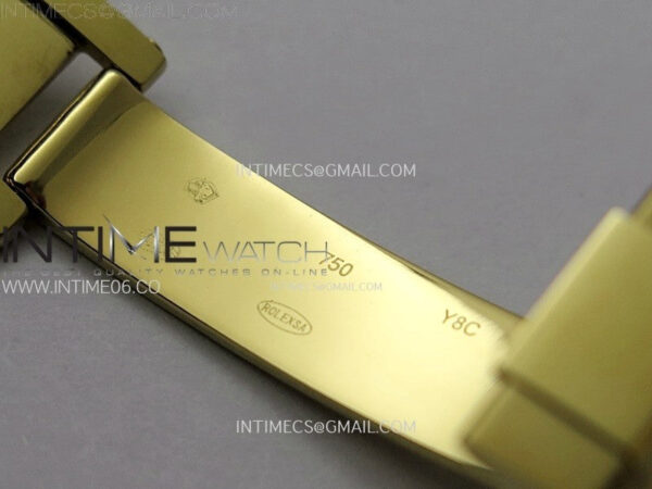 YachtMaster II 116688 Blue Ceramic Bezel YG KF 1:1 Best Edition White Dial on YG Bracelet A7750 - Image 25