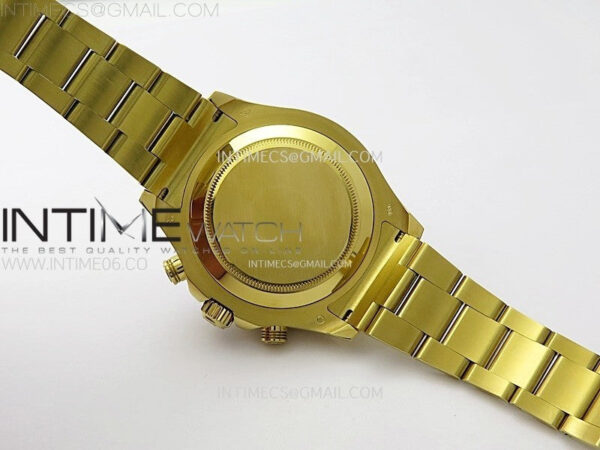 YachtMaster II 116688 Blue Ceramic Bezel YG KF 1:1 Best Edition White Dial on YG Bracelet A7750 - Image 26