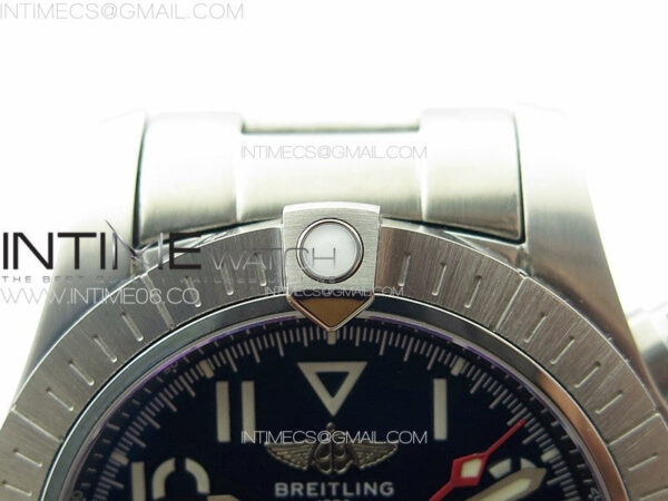 Avenger Chrono SS 369 Subdial B50 Blue Dial on SS Bracelet A7750 - Image 8