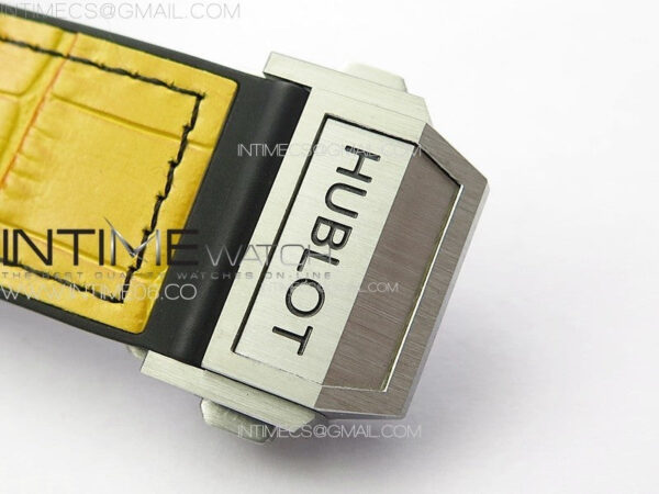Big Bang Unico Rainbow King SS 45mm ZF 1:1 Best Edition on Rainbow Gummy Strap A1242 - Image 17