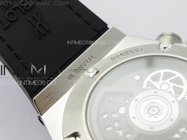 Big Bang Unico Rainbow King SS 45mm ZF 1:1 Best Edition on Rainbow Gummy Strap A1242 - Image 24