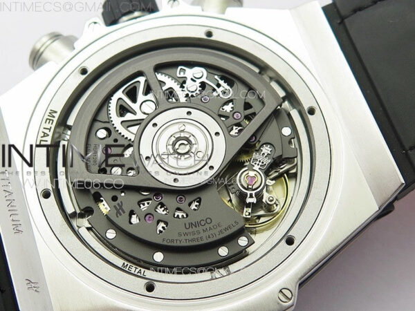 Big Bang Unico Rainbow King SS 45mm ZF 1:1 Best Edition on Rainbow Gummy Strap A1242 - Image 27