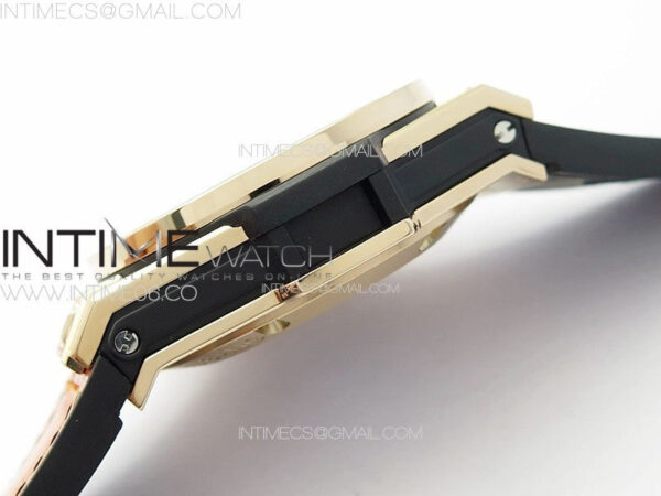 Big Bang Unico Rainbow King RG 45mm ZF 1:1 Best Edition on Rainbow Gummy Strap A1242 - Image 15