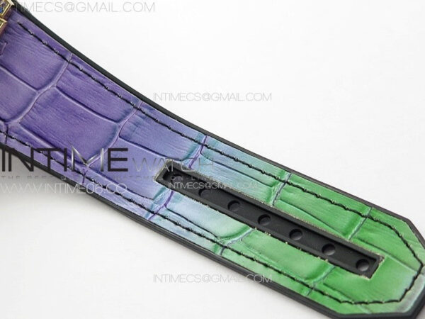 Big Bang Unico Rainbow King RG 45mm ZF 1:1 Best Edition on Rainbow Gummy Strap A1242 - Image 20