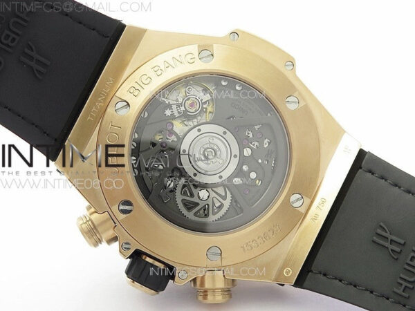 Big Bang Unico Rainbow King RG 45mm ZF 1:1 Best Edition on Rainbow Gummy Strap A1242 - Image 23