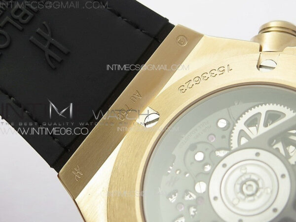 Big Bang Unico Rainbow King RG 45mm ZF 1:1 Best Edition on Rainbow Gummy Strap A1242 - Image 25