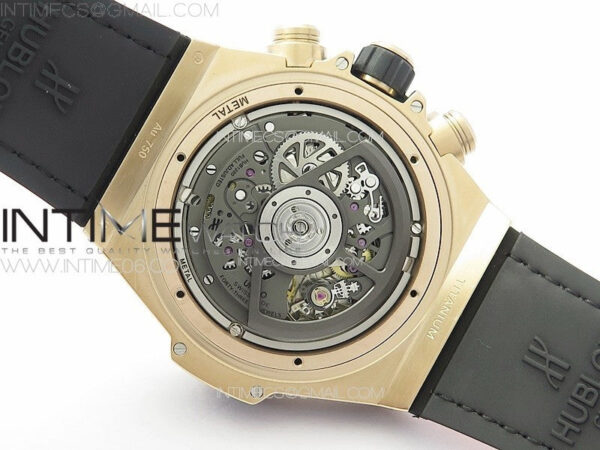 Big Bang Unico Rainbow King RG 45mm ZF 1:1 Best Edition on Rainbow Gummy Strap A1242 - Image 27