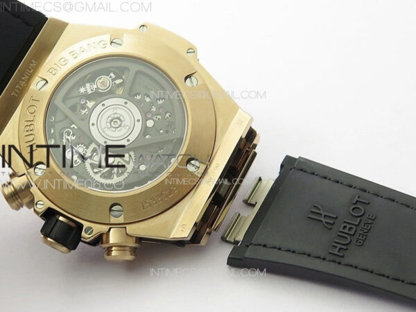 Big Bang Unico Rainbow King RG 45mm ZF 1:1 Best Edition on Rainbow Gummy Strap A1242 - Image 29