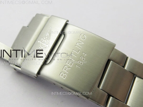 Avenger Chrono SS White Second hand B50 Black Dial on SS Bracelet A7750 - Image 14