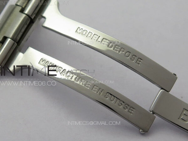 Avenger Chrono SS White Second hand B50 Black Dial on SS Bracelet A7750 - Image 18