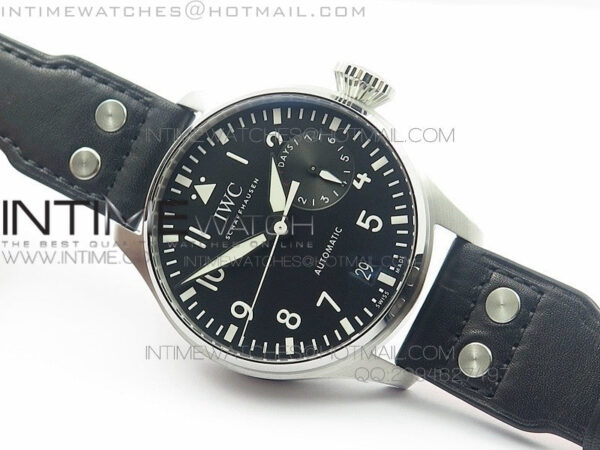 Big Pilot IW500912 ZF 1:1 Best Edition on Black Leather Strap A521111 - Image 3