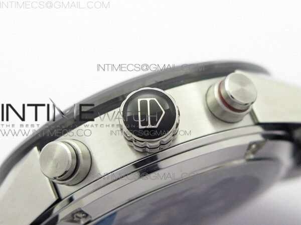 Calibre Heuer 01 Chrono 43mm SS XF 1:1 Best Edition Skeleton Dial on Rubber Strap A1887 - Image 10