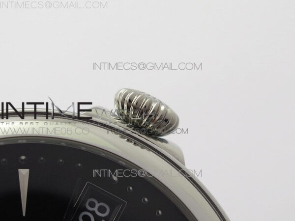 Calatrava 5153G SS ZF 1:1 Best Edition Black textured dial on Black Leather Strap A324CS - Image 11