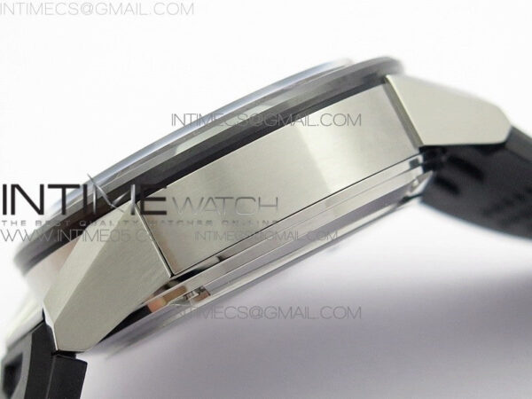 Calibre Heuer 01 Chrono 43mm SS XF 1:1 Best Edition Skeleton Dial on Rubber Strap A1887 - Image 11