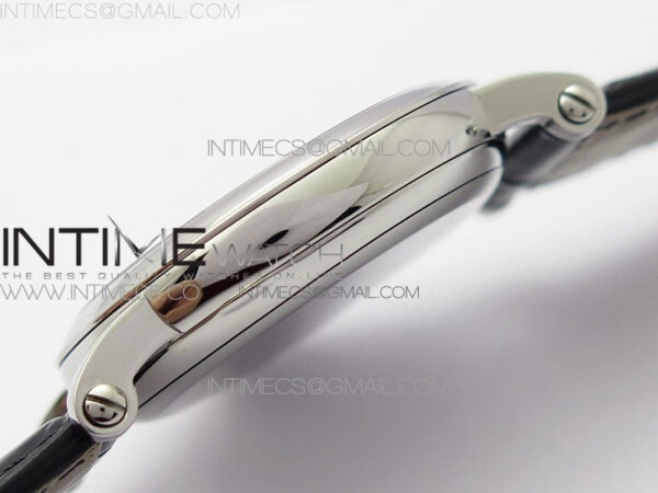 Calatrava 5153G SS ZF 1:1 Best Edition Black textured dial on Black Leather Strap A324CS - Image 14