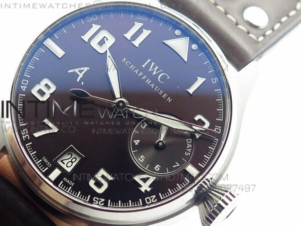 Big Pilot Real PR IW500422 Aviation Pioneer Special Edition ZF 1:1 Best Edition on Brown Leather Strap A51111 - Image 5