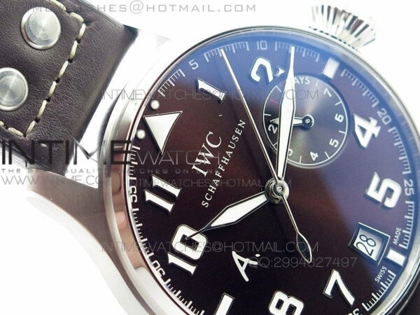 Big Pilot Real PR IW500422 Aviation Pioneer Special Edition ZF 1:1 Best Edition on Brown Leather Strap A51111 - Image 6