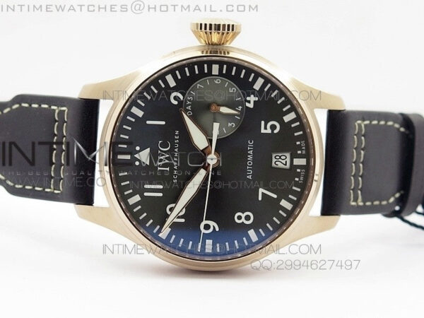 Big Pilot IW500917 ZF 1:1 RG Best Edition on Brown Leather Strap A521111 - Image 4