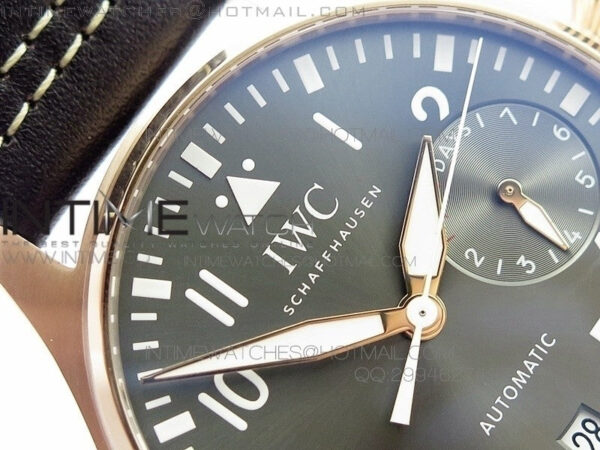 Big Pilot IW500917 ZF 1:1 RG Best Edition on Brown Leather Strap A521111 - Image 6