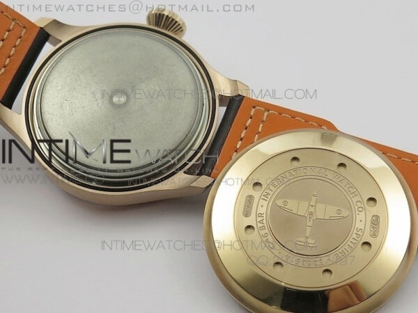 Big Pilot IW500917 ZF 1:1 RG Best Edition on Brown Leather Strap A521111 - Image 16