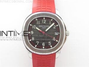 Aquanaut 5167A Singapore Edition SS ZF 1:1 Best Edition Red Second Hand on Red Rubber Strap 324CS (Free box)