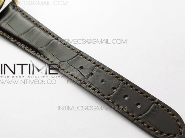 Calatrava 5153G-010 RG ZF 1:1 Best Edition White textured dial on Brown Leather Strap A324CS - Image 21