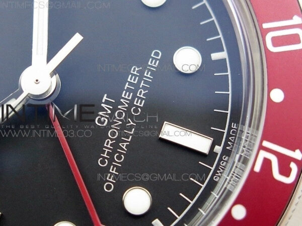 Black Bay GMT Baselworld 2018 Pepsi Blue/Red Bezel ZF 1:1 Best Edition Black Dial on SS Bracelet A2836 - Image 7
