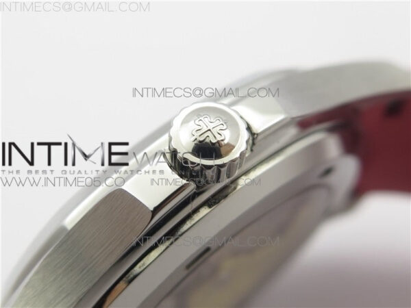 Aquanaut 5167A Singapore Edition SS ZF 1:1 Best Edition Red Second Hand on Red Rubber Strap 324CS (Free box) - Image 10
