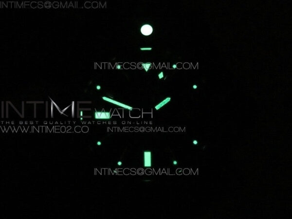 Avenger II Seawolf DLC V2 Best Edition Black Dial Stick Markers Red Second Hand on Black Strap A2836 (Free Brown Leather Strap) - Image 12