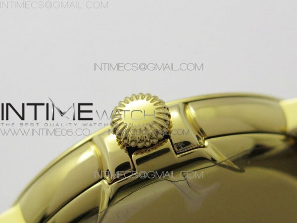 Calatrava 5153G-010 YG ZF 1:1 Best Edition White textured dial on Brown Leather Strap A324CS - Image 12