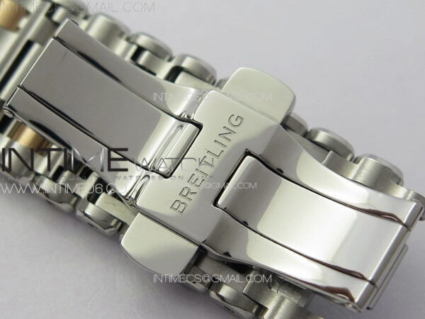 Chronomat B01 42mm SS/RG TF 1:1 Best Edition Gray Dial on SS Bracelet A7750 - Image 17