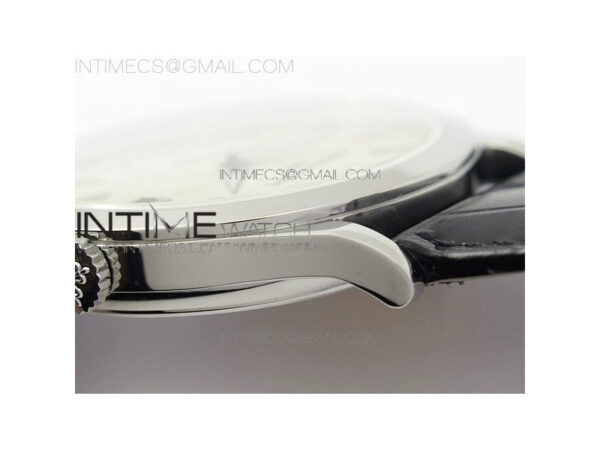 Calatrava 5296G SS ZF 1:1 Best Edition Ivory Dial On Black Leather Strap 324CS (Free box) - Image 13