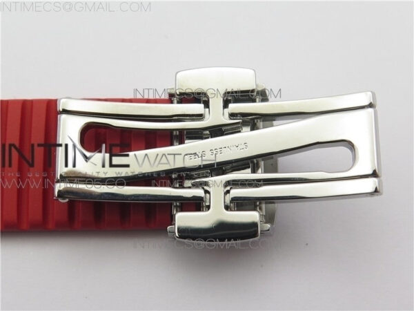 Aquanaut 5167A Singapore Edition SS ZF 1:1 Best Edition Red Second Hand on Red Rubber Strap 324CS (Free box) - Image 14