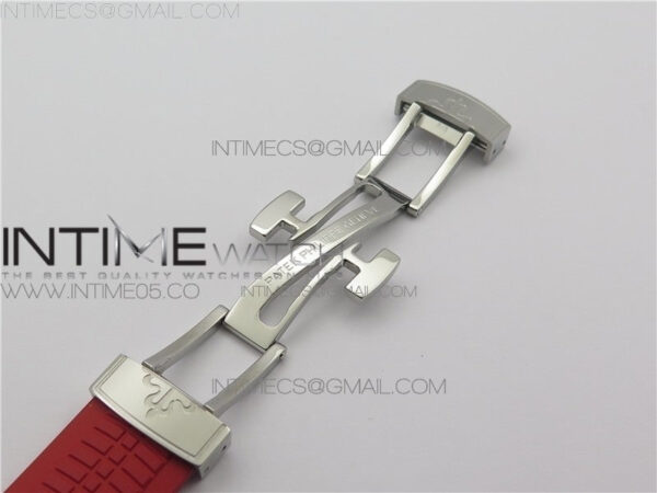 Aquanaut 5167A Singapore Edition SS ZF 1:1 Best Edition Red Second Hand on Red Rubber Strap 324CS (Free box) - Image 15