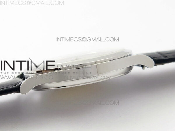 Calatrava 5296G SS ZF 1:1 Best Edition Ivory Dial On Black Leather Strap 324CS (Free box) - Image 18