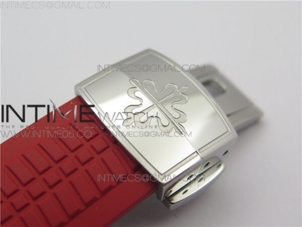 Aquanaut 5167A Singapore Edition SS ZF 1:1 Best Edition Red Second Hand on Red Rubber Strap 324CS (Free box) - Image 19