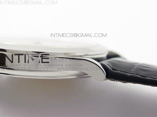 Calatrava 5296G SS ZF 1:1 Best Edition Ivory Dial On Black Leather Strap 324CS (Free box) - Image 19