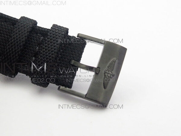Avenger II Seawolf DLC V2 Best Black Dial Stick Markers Yellow Second Hand on Black Strap A2836 (Free Brown Leather Strap) - Image 9