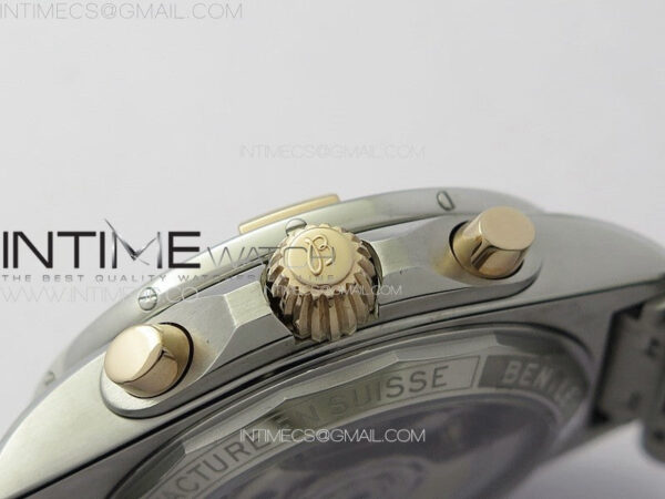 Chronomat B01 42mm SS/RG TF 1:1 Best Edition Silver Dial on SS Bracelet A7750 - Image 11