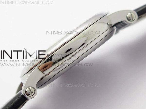 Calatrava 5153G-010 SS ZF 1:1 Best Edition White textured dial on Black Leather Strap A324CS - Image 14