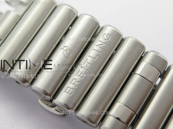 Chronomat B01 42mm SS/RG TF 1:1 Best Edition Silver Dial on SS Bracelet A7750 - Image 16
