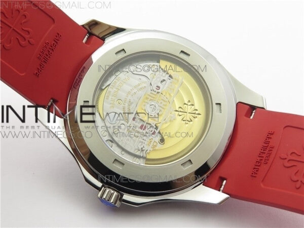Aquanaut 5167A Singapore Edition SS ZF 1:1 Best Edition Red Second Hand on Red Rubber Strap 324CS (Free box) - Image 21