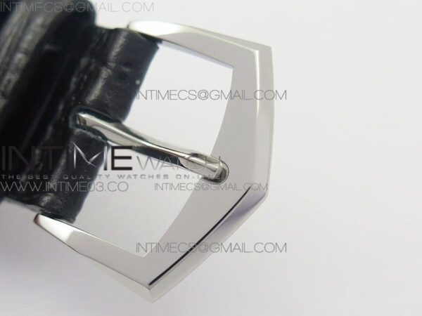 Calatrava 5296G SS ZF 1:1 Best Edition Ivory Dial On Black Leather Strap 324CS (Free box) - Image 21