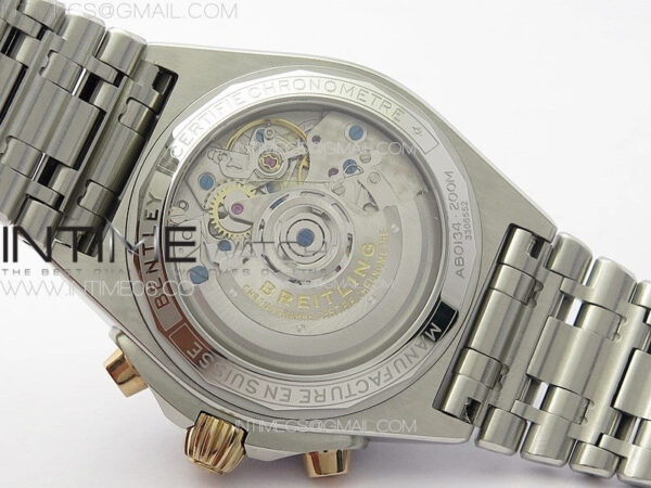 Chronomat B01 42mm SS/RG TF 1:1 Best Edition Silver Dial on SS Bracelet A7750 - Image 20